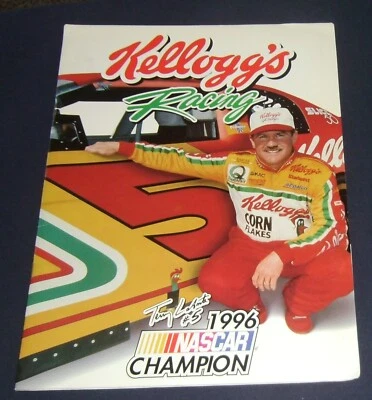 1997 Terry Labonte 1996 Nascar Champion #5 Kellogg's Press Kit - Image 1 of 4