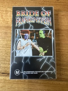 Bride Of Frankenstein 1935 VHS Rare - Early Horror - Boris Karloff - Picture 1 of 8