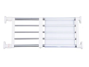 Tension Shelf Expandable Clothes Closet Organizer Rack Adjustable DIY Wardrob... - Picture 1 of 7