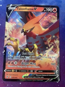 Talonflame V 029/185 Ultra Rare Holo Pokemon SWSH04: Vivid Voltage - Bild 1 von 2