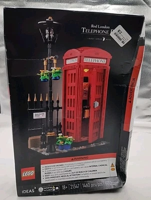 LEGO Ideas: 21347 Red London Telephone Box NUEVO (#R1-A3) Foto 1 de 4