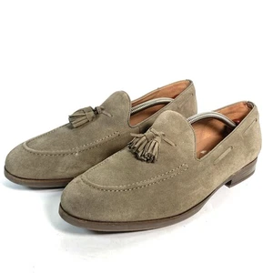 Clarks CitiStride Slipper grün Wildleder Leder Quaste Halbschuhe eleganter Schuh UK 9 G - Bild 1 von 11