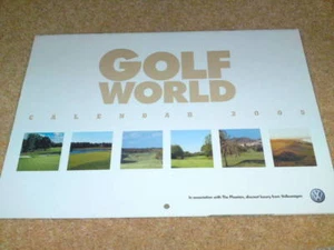 GOLF WORLD CALENDAR 2005 - Picture 1 of 1