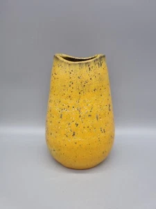A Studio Pottery Lava Glaze Biomorphic Vase By André Freymond, Switzerland. - Picture 1 of 12