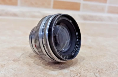 Lens portrait Jupiter 8m 50mm f/2 Mount CONTAX KIEV vintage soviet USSR  6020670 - Image 1 of 4