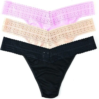 Tanga Hanky Panky 272026 para mujer Tencel modal tiro original valor paquete de 3 talla OS Foto 1 de 4