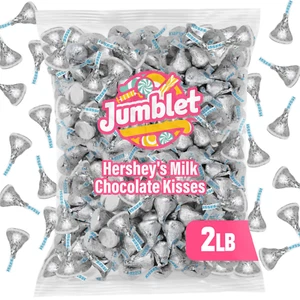 Milk Chocolate Kisses, Hershey Kisses Bulk for Parties and Candy Buffets, Delici - Picture 1 of 12