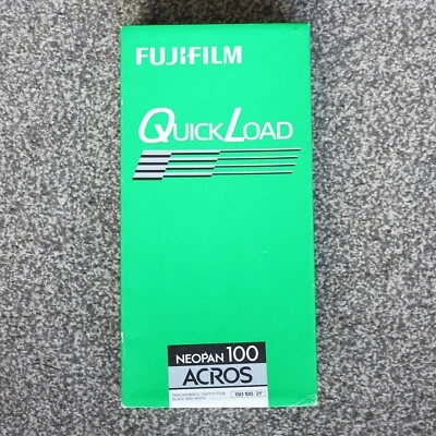 Fujifilm QuickLoad Neopan 100 Acros 4x5 (Expires 2010/2) 20 Sheets Sealed Box - Image 1 of 3