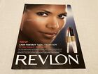 Magazine Print AD ~ 1 Page Revlon Lashes You Lust After Cosmetics Makeup 2008