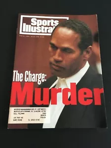 SPORT ILLUSTRATO O.J. Omicidio Simpson 27 giugno 1994 - Foto 1 di 1