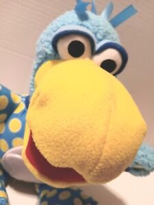 Vintage Tomy Muppets Jim Henson's Pajanimals Squacky Toy Plush Tested Works!