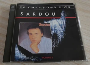 VERSION 2 CD ALBUM 20 CHANSONS D'OR VOLUME 2 MICHEL SARDOU 20 TITRES 1983 - Foto 1 di 3