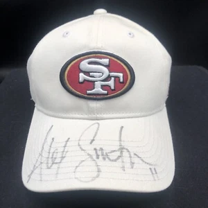 San Francisco 49ers Signed Alex Smith Reebok Hat - Picture 1 of 11