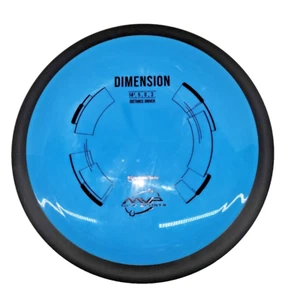 MVP Neutron Dimension Blue DIsc Black Rim Distance Driver 172g Overstable Bomber - Imagen 1 de 8