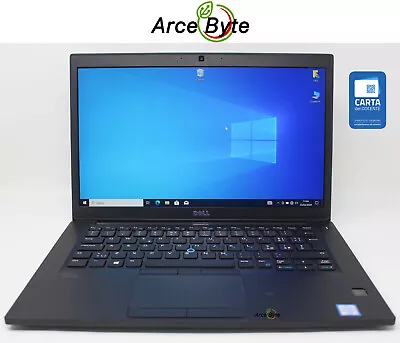 DELL LATITUDE 7480 14" CORE i5 RAM 8 GB SSD 256 GB WINDOWS 10 PRO NO WEBCAM - Immagine 1 di 4