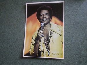 PANINI PICTURE POP 1974 JOHNNY NASH VERY RARE TOP SELLERS UNUSED STICKER CARD