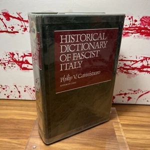 Historical Dictionary Of Fascist Italy by Philip V. Cannistraro HC Ex-Library - Picture 1 of 9