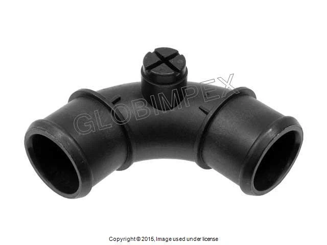 Conector de manguera de agua MINI Cooper (2002-2008) con tornillo de purga (2 vías) GENUINO Foto 1 de 1