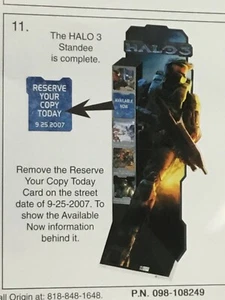 New in Box HALO 3 MASTER CHIEF STANDEE GAME STORE DISPLAY XBOX Life Size - Picture 1 of 12