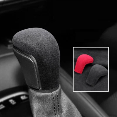 Alcantara Gear Shift Knob Cover Sticker Trim Fits For Toyota Corolla 2019-2024 - Image 1 of 4
