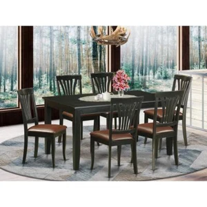 7 Pc Dining room set -Kitchen Table and 6 Dining Chairs - Picture 1 of 4