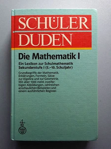 Schüler Duden Die Mathematik I 5.-10. Schuljahr 4. Auflage 1981 539 Seiten - Bild 1 von 1
