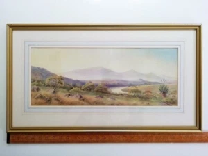 SPION KOP FROM MOUNT ALICE - SOUTH AFRICA - ORIGINAL WATERCOLOUR - J KING - 1902 - Picture 1 of 24