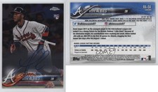 2018 Topps Chrome Rookie Auto Ozzie Albies #RA-OA Rookie Auto RC
