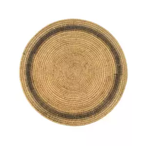 Makenge Flat Wedding Basket Zambia 18 Inch - Picture 1 of 8