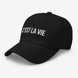 Sombrero de papá unisex bordado C'est La Vie - Imagen 1 de 19