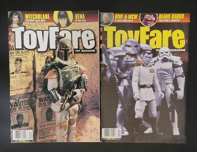 Toyfare (1998) #8 Boba Fett & #14 Admiral Thrawn Covers Witchblade Xena VF - Image 1 of 3