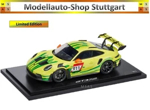 Porsche 911 GT3 RS (992) - Giallo/Verde - Edizione Limitata 911 Pezzi - Spark 1:18 - Foto 1 di 3