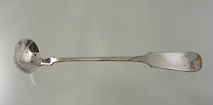 TIPPED 1800's SMALL SAUCE LADLE by 1847 ROGERS BROS
