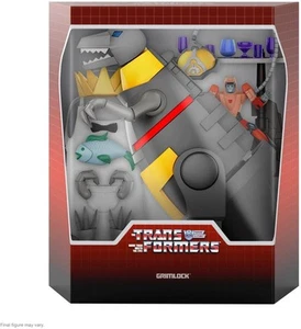 Super7 Transformers ULTIMATES! Wave 02 - Grimlock Dino Mode Action Figure GIFT - Picture 1 of 3