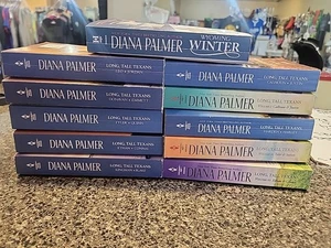 Lot Of 11 Diana Palmer Romance Long Tall Texans Books Paperback - Picture 1 of 3