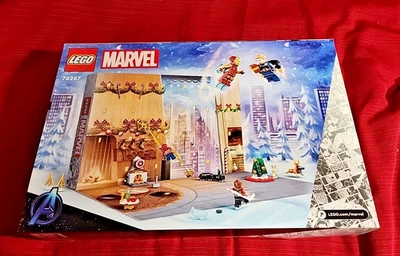 Lego 76267 Marvel Vengadores Calendario de Adviento Spiderman Viuda Negra Capitán América Foto 1 de 4