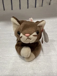 beanie babies rare Pounce The Cat 1997. PVC, Excellent Condition. Tag Error. PVC - Picture 1 of 9