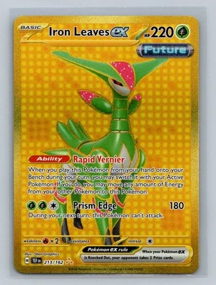 SV05: Temporal Forces #213/162 Iron Leaves ex - Image 1 of 2