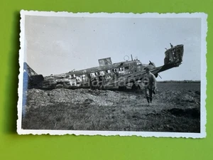Foto, destruido Junkers Ju 52 aeropuerto Waalhaven Rotterdam 1940 1 (MJ-62)1029 - Imagen 1 de 2