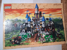 Lego Castle Knights Kingdom 6098 King Leo's Castle Instruction Manual No Bricks