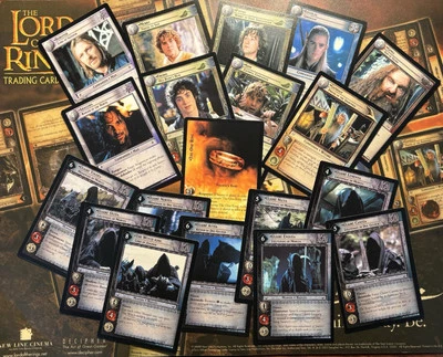 LotR TCG Fellowship of the Ring COMPLETE SET 374 cards NM with 0P1 - 0P9 - Image 1 of 4