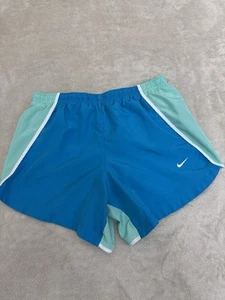 NIKE Dri Fit YOUTH Size X-Large Lined Running Athletic Shorts Blue - Picture 1 of 13