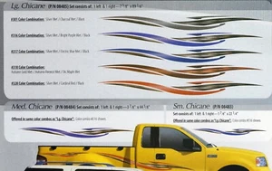 automotive decorative graphic CHICANE Small Purple/Silver combination - Picture 1 of 2