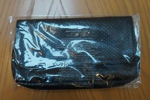 AVON BLACK SNAKE SKIN EFFECT PVC CLUTCH BAG BRAND NEW 55828 - Picture 1 of 4