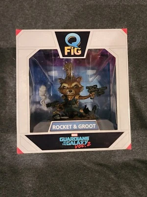 Q Fig Rocket Racoon and Groot Marvel Guardianes de la Galaxia Vol. 2 Foto 1 de 4