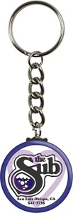 Keychain - The Sub Store Heart Logo San Luis Obispo California Key Ring #10245 - Picture 1 of 2
