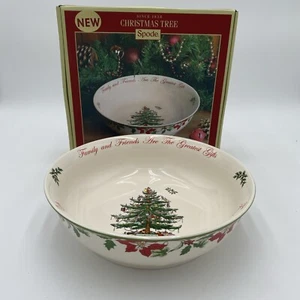 Spode Christmas Tree 2014 Annual Ltd Edition Large Serving Bowl 10" New in Box - Picture 1 of 11