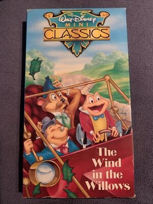 Walt Disney Mini Classics The Wind In The Willows  Home Video VHS - Image 1 of 2