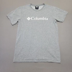 Columbia Shirt Maglietta Uomo Media Grigio Manica Corta CSC Basic Logo Girocollo T-Shirt - Foto 1 di 8