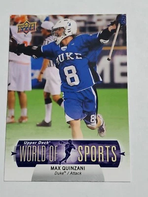 2011 Upper Deck World of Sports Max Quinzani #178 - Image 1 of 2